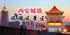 插美少妇的紧逼中国陕西-西安城墙旅游风景区